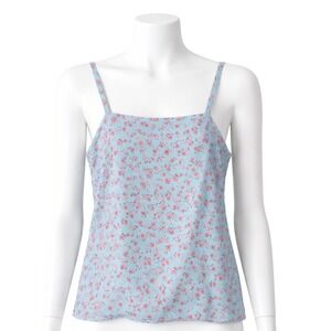 Express Vintage Y2K Ditsy Floral Cami Tank Top Juniors 7/8 Small Medium
